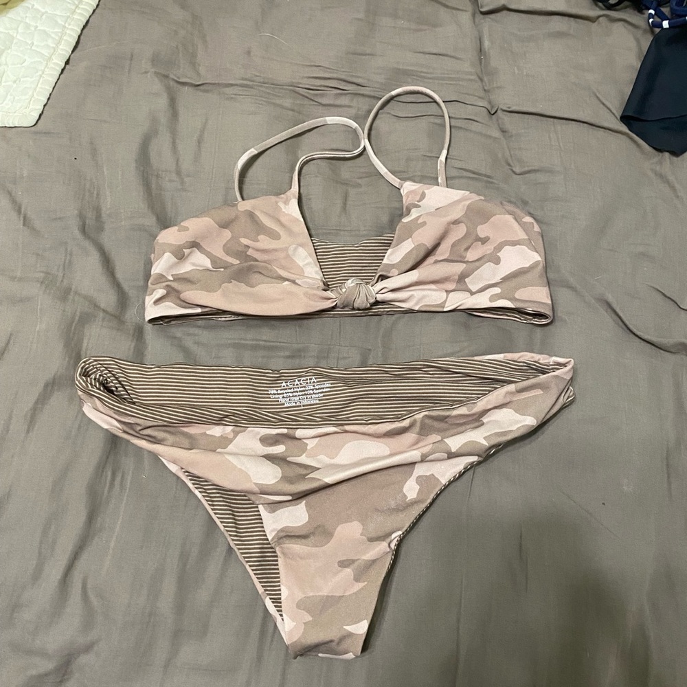 Dakota Camo Acacia Bikini Set Waikoloa Pauwela
